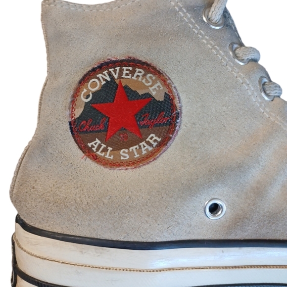 Converse Suede Chuck Taylor All Star High Top Sneakers Women's size 8.5-9 - Picture 5 of 12